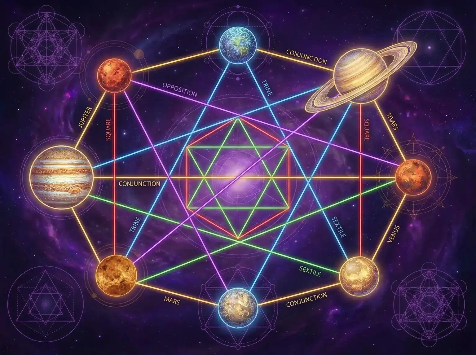 行星相位解读 - 英雄联盟深海泰坦 | 占星学进阶